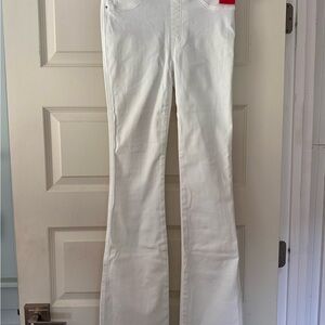 SPANX Women's Flare White Jeans